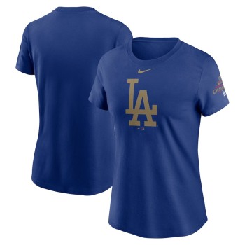 Women's Los Angeles Dodgers Royal 2025 Gold Collection T-Shirt Women's Los Angeles Dodgers Royal 2025 Gold Collection T-Shirt