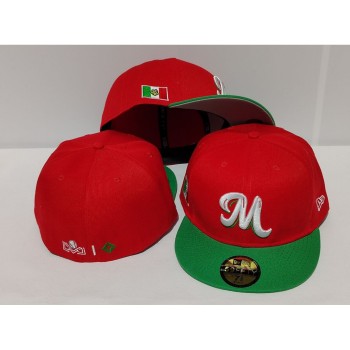 Mexico National Baseball Team Fitted Hat Mexico National Baseball Team Fitted Hat