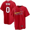 Men's St. Louis Cardinals #0 Masyn Winn Red Home Limited Jersey