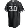 Men's Chicago White Sox #30 Corey Julks Black Home Official Player Jersey