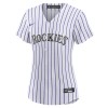 Women's Colorado Rockies #14 Ezequiel Tovar Nike White Home Replica Jersey