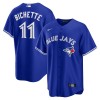 Men's Toronto Blue Jays #11 Bo Bichette Royal Alternate Replica Player Name Jersey