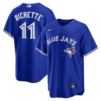 Men's Toronto Blue Jays #11 Bo Bichette Royal Alternate Replica Player Name Jersey