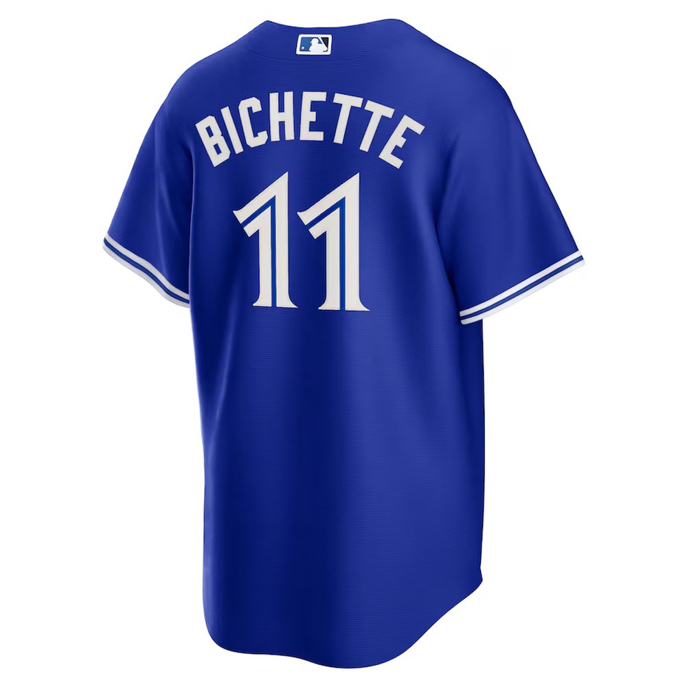Men's Toronto Blue Jays #11 Bo Bichette Royal Alternate Replica Player Name Jersey