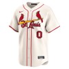 Men's St. Louis Cardinals #0 Masyn Winn Cream Home Limited Jersey