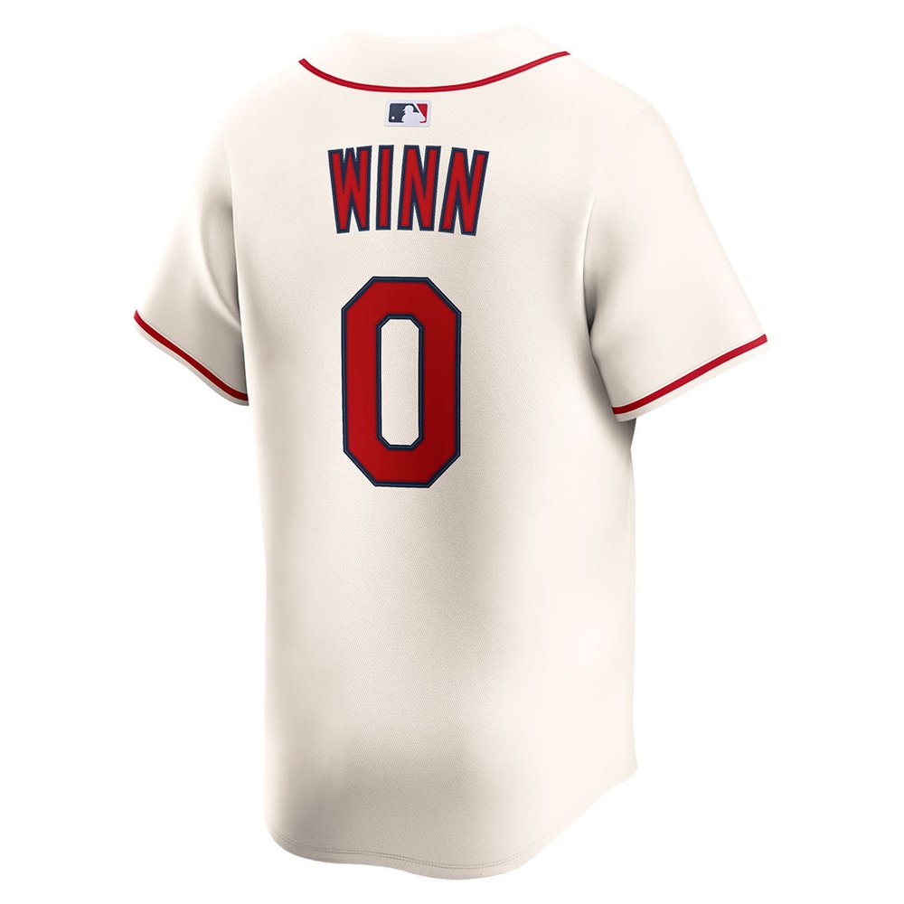 Men's St. Louis Cardinals #0 Masyn Winn Cream Home Limited Jersey