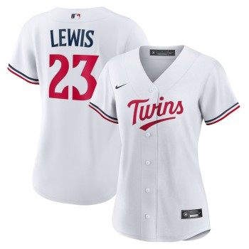 Women's Minnesota Twins #23 Royce Lewis White Home Replica Jersey