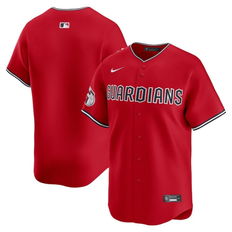 Men's Cleveland Guardians Red Home Limited Player Jersey