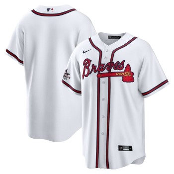 Men's Atlanta Braves Nike White 2025 MLB All-Star Game Home Replica Jersey Men's Atlanta Braves Nike White 2025 MLB All-Star Game Home Replica Jersey