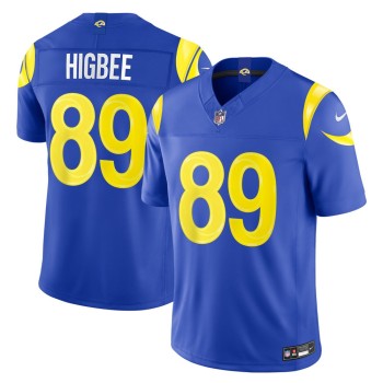 Men's Los Angeles Rams #89 Tyler Higbee Royal Vapor F.U.S.E. Sewn Down Limited Jersey Men's Los Angeles Rams #89 Tyler Higbee Royal Vapor F.U.S.E. Sewn Down Limited Jersey