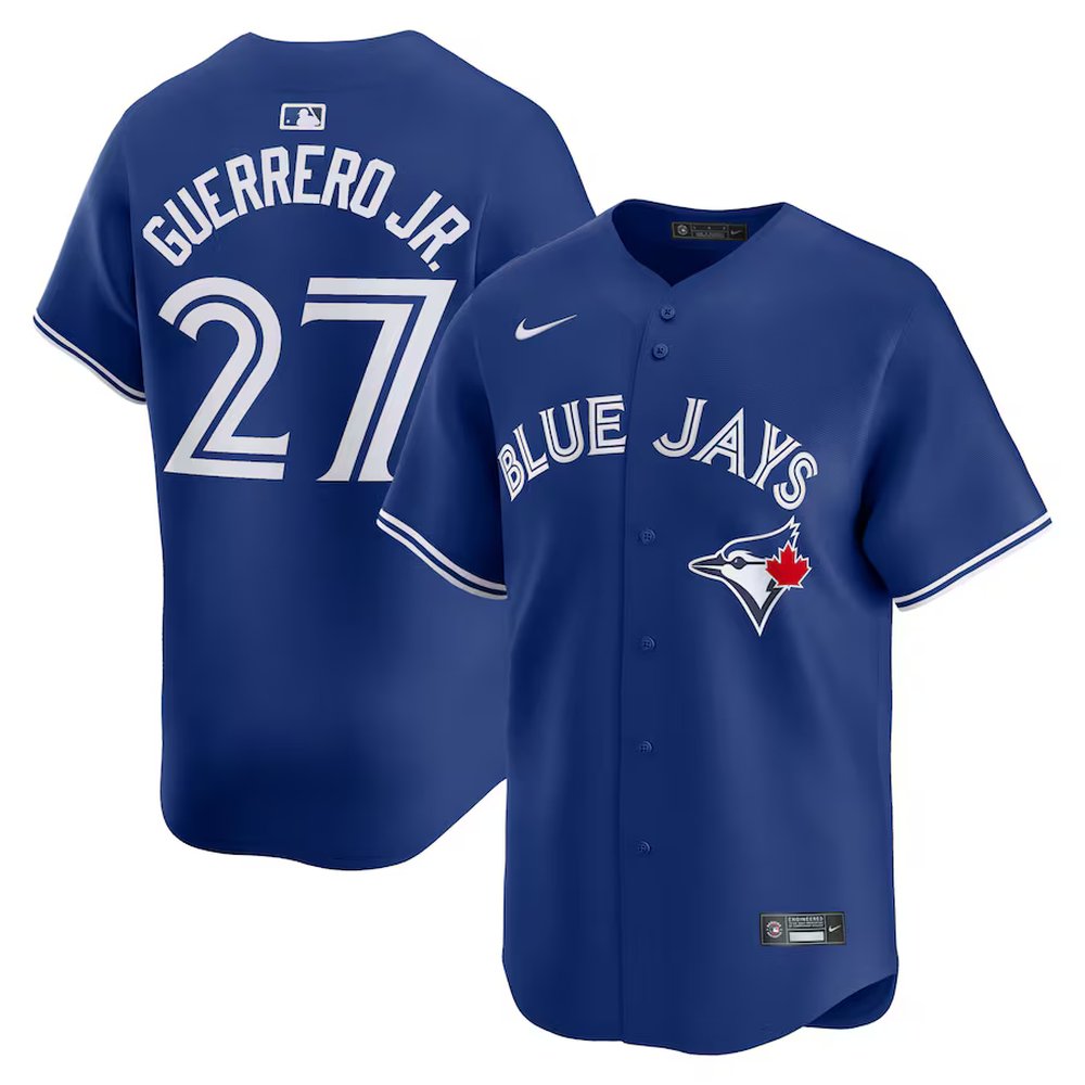 Men's Toronto Blue Jays #27 Vladimir Guerrero Jr. Royal Alternate Limited Player Jersey