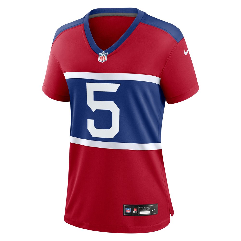 Women's New York Giants Kayvon Thibodeaux Century Red Alternate Player Game Jersey Women's New York Giants Kayvon Thibodeaux Century Red Alternate Player Game Jersey