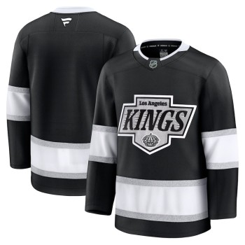 Men's Los Angeles Kings Black Home Premium Jersey Men's Los Angeles Kings Black Home Premium Jersey