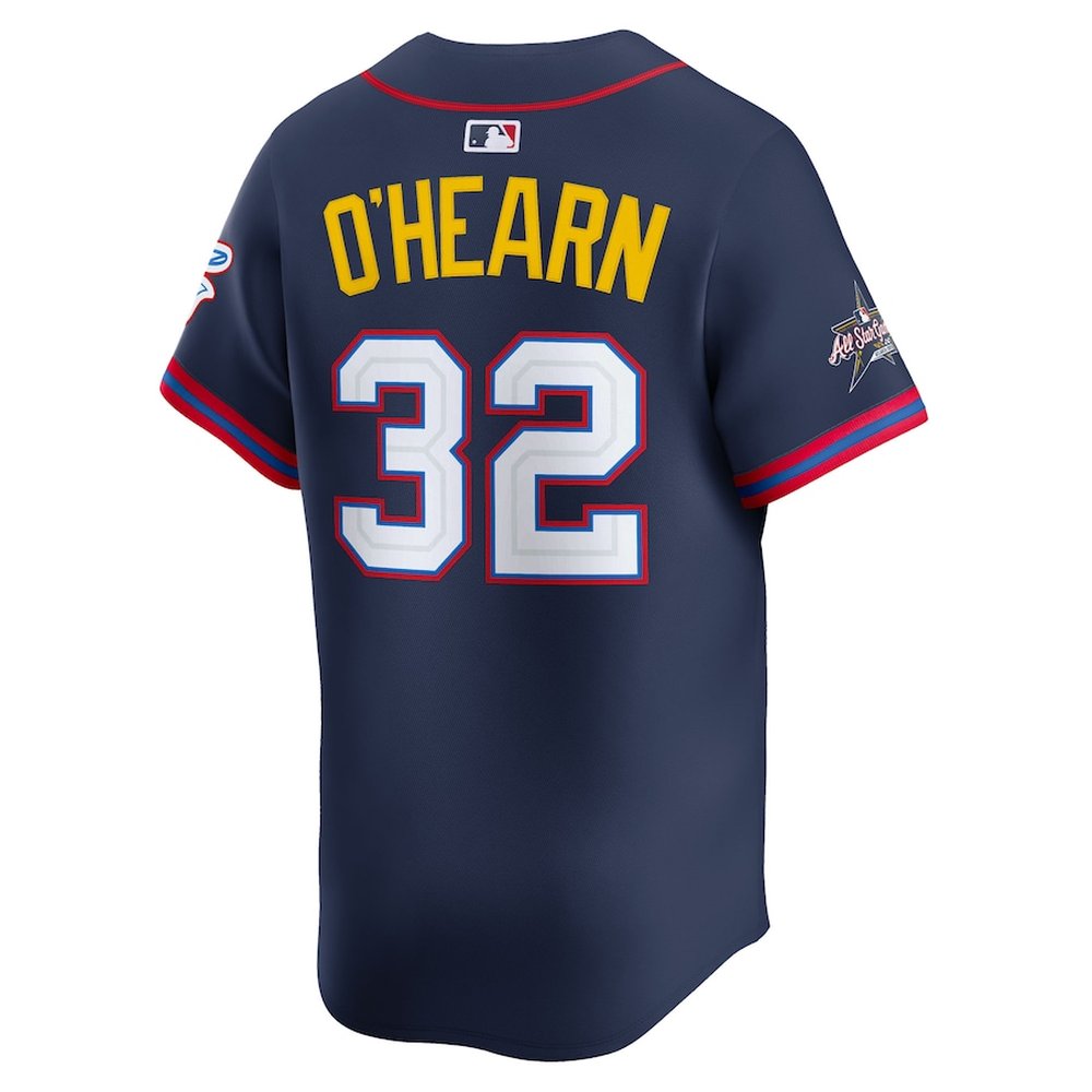 Men's American League #32 Ryan O'Hearn Nike Navy 2025 All-Star Edition Limited Player Jersey Men's American League #32 Ryan O'Hearn Nike Navy 2025 All-Star Edition Limited Player Jersey