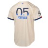 Youth Los Angeles Dodgers #05 Freddie Freeman Cream 2024 City Connect Limited Player Jersey Youth Los Angeles Dodgers #05 Freddie Freeman Cream 2024 City Connect Limited Player Jersey