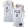 Unisex Chicago Bulls Zach LaVine Nike White 2024/25 Swingman Player Jersey - City Edition