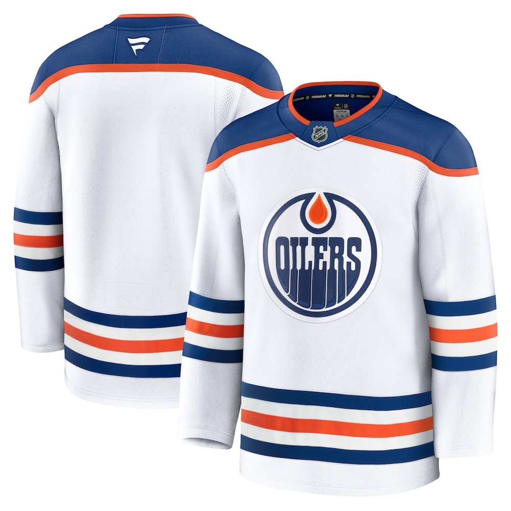 Youth Edmonton Oilers White Away Jersey Youth Edmonton Oilers White Away Jersey