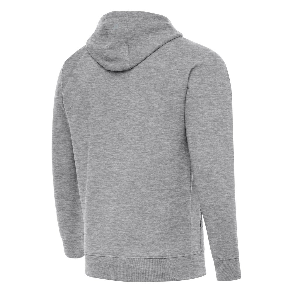 Men's Philadelphia Eagles Antigua Heather Gray Super Bowl LIX Champions Big & Tall Victory Pullover Hoodie Men's Philadelphia Eagles Antigua Heather Gray Super Bowl LIX Champions Big & Tall Victory Pullover Hoodie