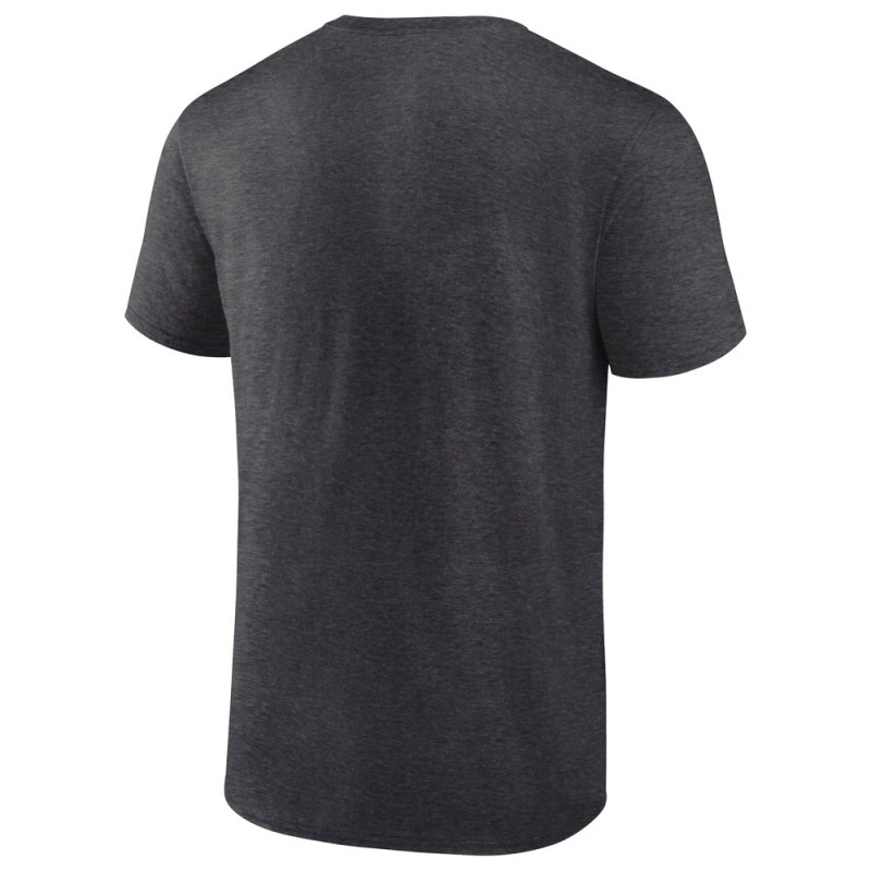 Men's Philadelphia Eagles Heather Charcoal Super Bowl LIX Champions Under The Lights T-Shirt Men's Philadelphia Eagles Heather Charcoal Super Bowl LIX Champions Under The Lights T-Shirt