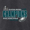 Men's Philadelphia Eagles Heather Charcoal Super Bowl LIX Champions Under The Lights T-Shirt Men's Philadelphia Eagles Heather Charcoal Super Bowl LIX Champions Under The Lights T-Shirt