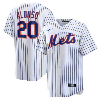 Youth New York Mets #20 Pete Alonso Nike White 2025 MLB All-Star Game Home Replica Player Jersey Youth New York Mets #20 Pete Alonso Nike White 2025 MLB All-Star Game Home Replica Player Jersey