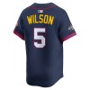 Men's American League #5 Jacob Wilson Nike Navy 2025 All-Star Edition Limited Player Jersey