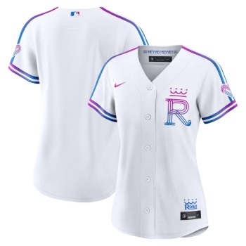 Women's Kansas City Royals Nike White 2026 City Connect Stadium Jersey