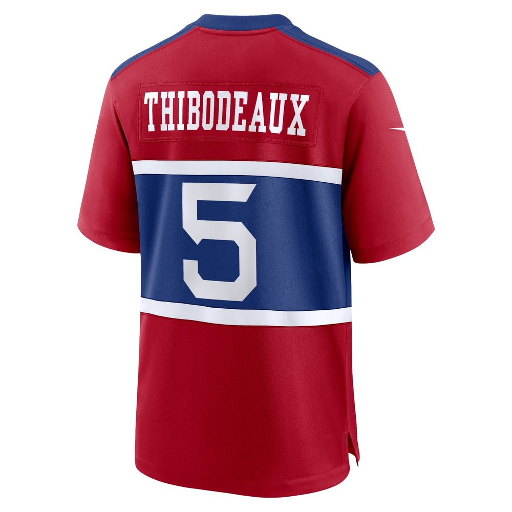 Men's New York Giants Kayvon Thibodeaux Century Red Alternate Player Game Jersey Men's New York Giants Kayvon Thibodeaux Century Red Alternate Player Game Jersey