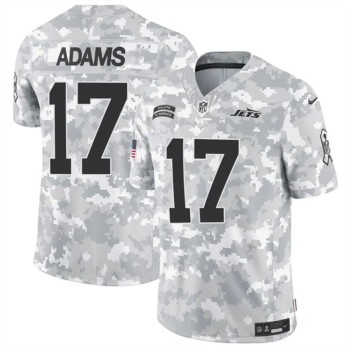 Men's New York Jets #17 Davante Adams 2024 F.U.S.E Arctic Camo Salute to Service Limited Stitched Football Jersey Men's New York Jets #17 Davante Adams 2024 F.U.S.E Arctic Camo Salute to Service Limited Stitched Football Jersey