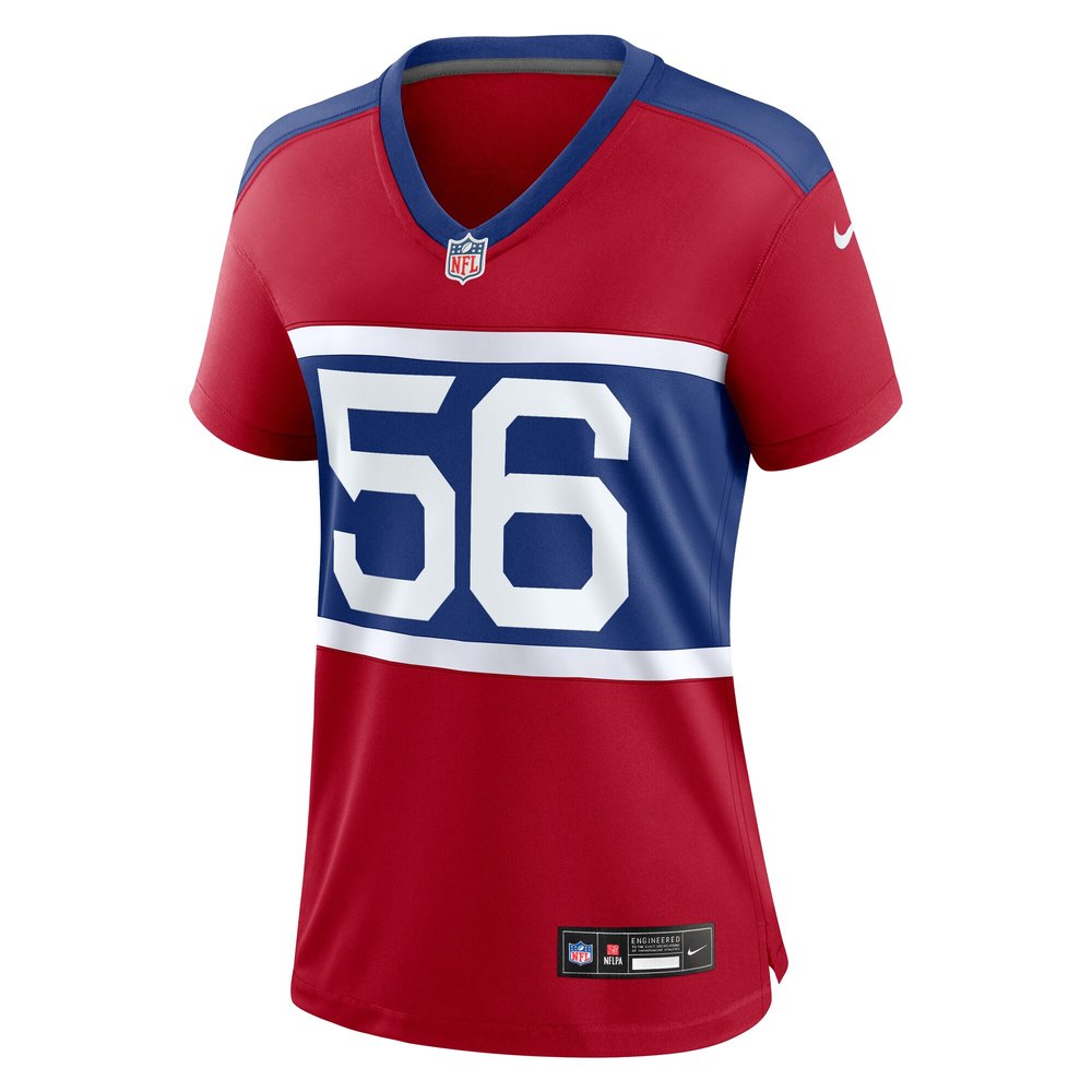 Women's New York Giants Lawrence Taylor Century Red Alternate Retired Player Game Jersey Women's New York Giants Lawrence Taylor Century Red Alternate Retired Player Game Jersey