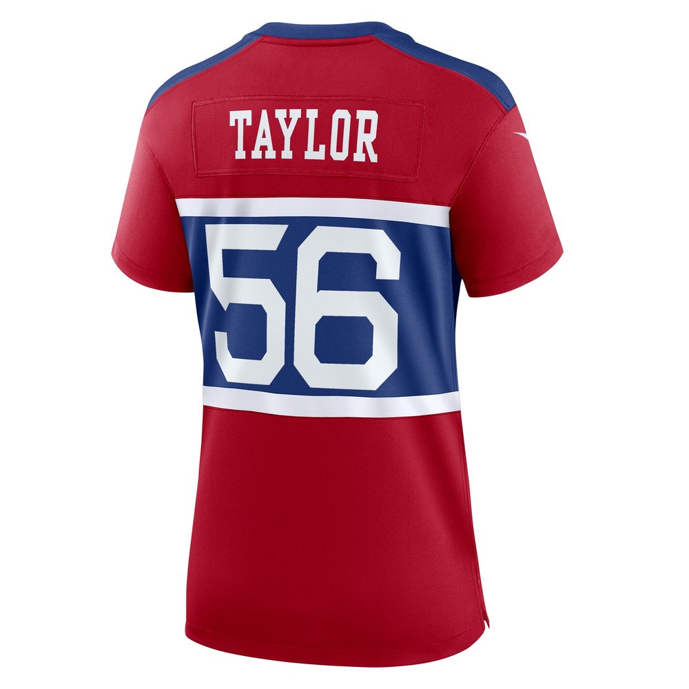 Women's New York Giants Lawrence Taylor Century Red Alternate Retired Player Game Jersey Women's New York Giants Lawrence Taylor Century Red Alternate Retired Player Game Jersey