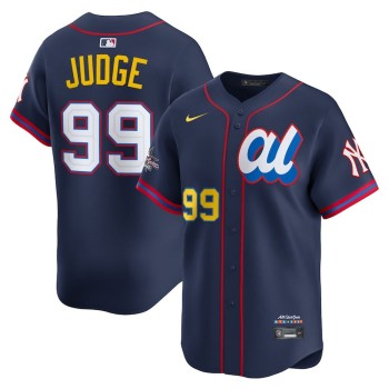 Youth American League #99 Aaron Judge Nike Navy 2025 All-Star Edition Limited Player Jersey Youth American League #99 Aaron Judge Nike Navy 2025 All-Star Edition Limited Player Jersey