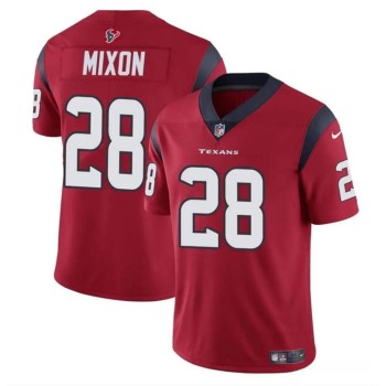Men's Houston Texans #28 Joe Mixon Red Vapor Untouchable Stitched Football Jersey Men's Houston Texans #28 Joe Mixon Red Vapor Untouchable Stitched Football Jersey