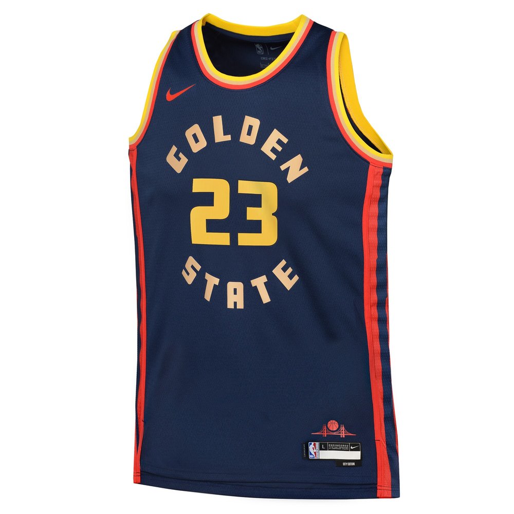 Youth Golden State Warriors Draymond Green Navy 2024/25 Swingman Player Jersey - City Edition Youth Golden State Warriors Draymond Green Navy 2024/25 Swingman Player Jersey - City Edition