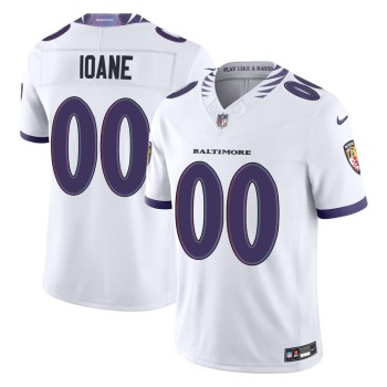 Youth Baltimore Ravens Olaivavega Ioane White 2026 NFL Draft Vapor F.U.S.E. Limited Jersey