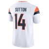 Men's Denver Broncos Courtland Sutton Nike White Mile High Collection Vapor F.U.S.E. Limited Jersey Men's Denver Broncos Courtland Sutton Nike White Mile High Collection Vapor F.U.S.E. Limited Jersey