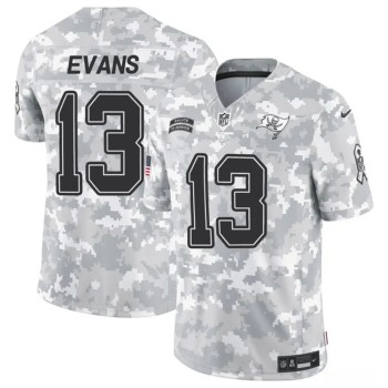 Men's Tampa Bay Buccaneers #13 Mike Evans 2024 F.U.S.E Arctic Camo Salute to Service Limited Stitched Football Jersey Men's Tampa Bay Buccaneers #13 Mike Evans 2024 F.U.S.E Arctic Camo Salute to Service Limited Stitched Football Jersey
