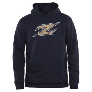 Akron Zips Big & Tall Classic Primary Pullover Hoodie Navy Akron Zips Big & Tall Classic Primary Pullover Hoodie Navy