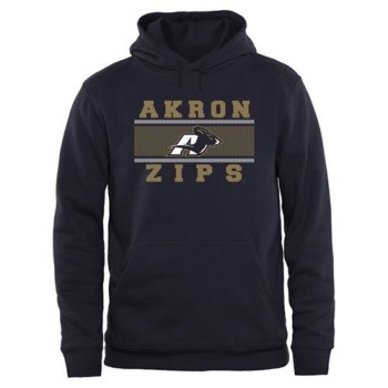 Akron Zips Big & Tall Micro Mesh Sweatshirt Navy Akron Zips Big & Tall Micro Mesh Sweatshirt Navy