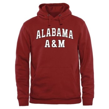 Alabama A&M Bulldogs Everyday Pullover Hoodie Crimson Alabama A&M Bulldogs Everyday Pullover Hoodie Crimson