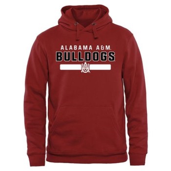 Alabama A&M Bulldogs Team Strong Pullover Hoodie Maroon Alabama A&M Bulldogs Team Strong Pullover Hoodie Maroon