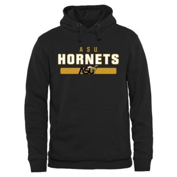 Alabama State Hornets Team Strong Pullover Hoodie Black Alabama State Hornets Team Strong Pullover Hoodie Black
