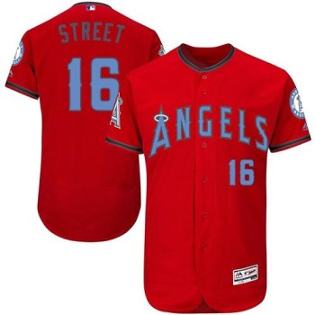 Angels of Anaheim #16 Huston Street Red Flexbase Authentic Collection 2016 Father's Day Stitched MLB Jersey Angels of Anaheim #16 Huston Street Red Flexbase Authentic Collection 2016 Father's Day Stitched MLB Jersey