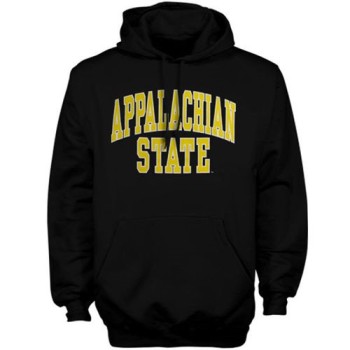 Appalachian State Mountaineers Bold Arch Hoodie Black Appalachian State Mountaineers Bold Arch Hoodie Black