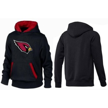 Arizona Cardinals Logo Pullover Hoodie Black & Red Arizona Cardinals Logo Pullover Hoodie Black & Red