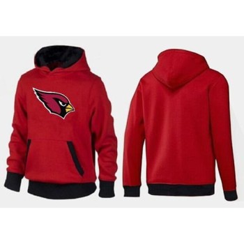 Arizona Cardinals Logo Pullover Hoodie Red & Black Arizona Cardinals Logo Pullover Hoodie Red & Black