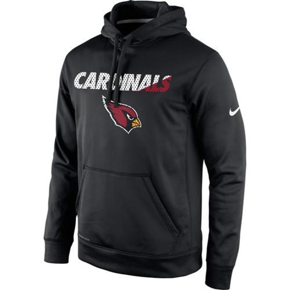 Arizona Cardinals Kick Off Staff Performance Pullover Hoodie Black