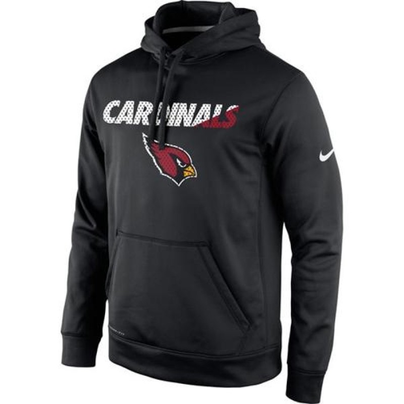 Arizona Cardinals Kick Off Staff Performance Pullover Hoodie Black