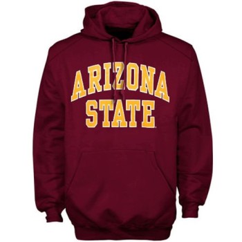 Arizona State Sun Devils Bold Arch Hoodie Maroon Arizona State Sun Devils Bold Arch Hoodie Maroon