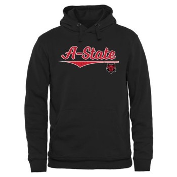 Arkansas State Red Wolves American Classic Pullover Hoodie Black Arkansas State Red Wolves American Classic Pullover Hoodie Black